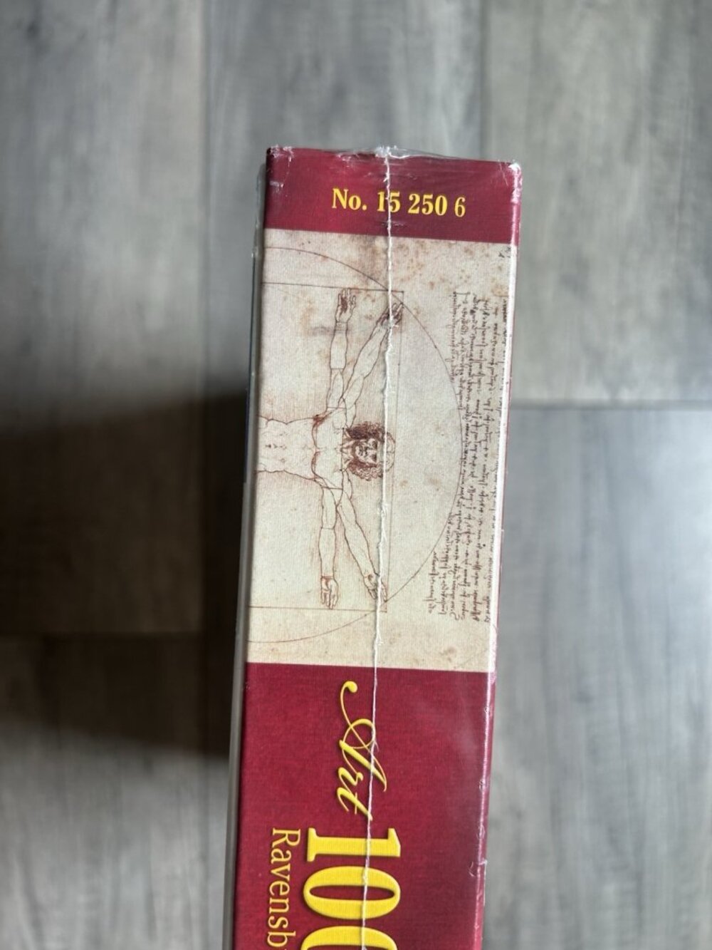 Ravensburger Leonardo da Vinci Vitruvian Man 1000PC Puzzle Softclick Technology - Picture 11 of 16